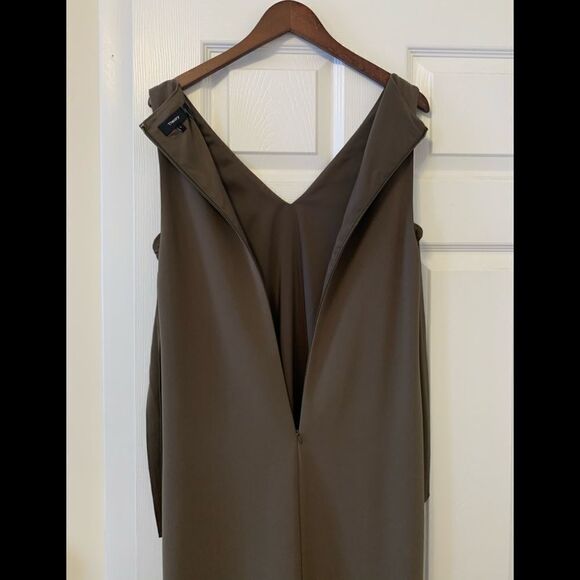 Theory Dark Green Dress - Picture 3 of 11